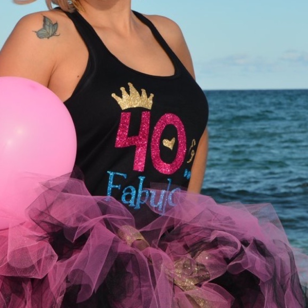 Shirt 40 and fabulous